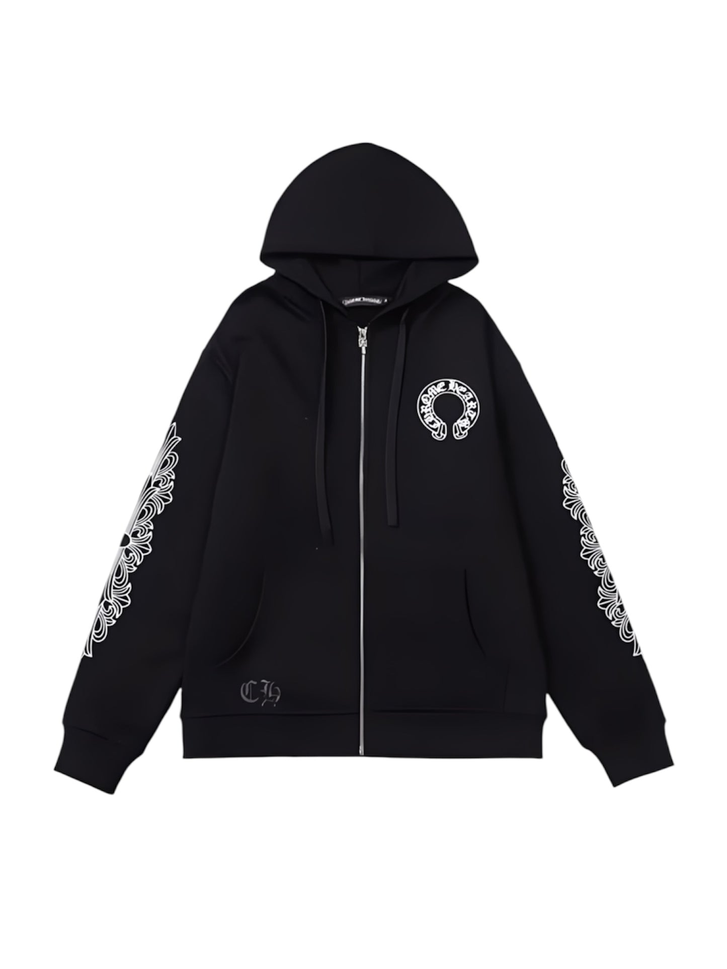 Chrome Hearts zip up hoodie