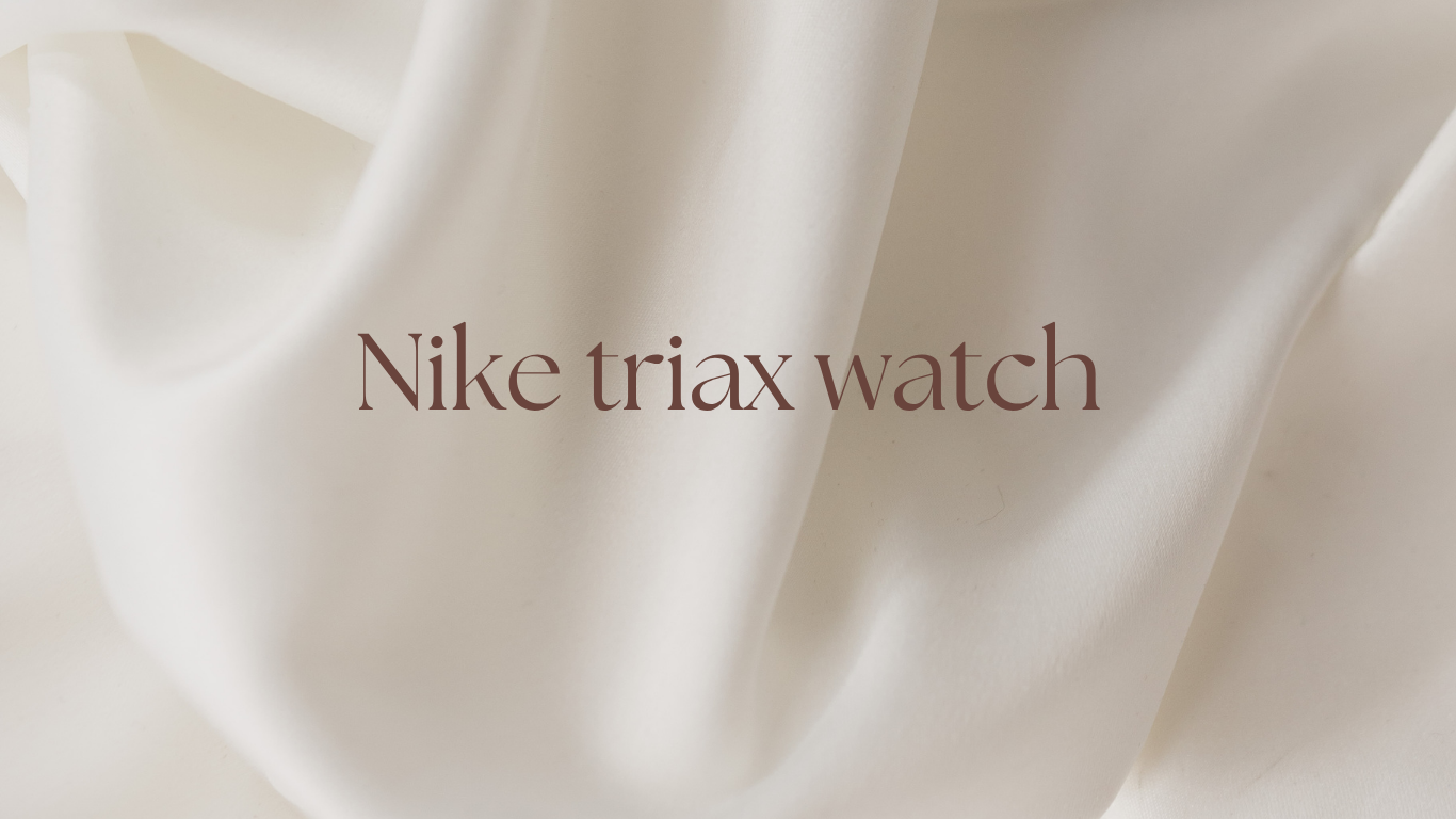 Nike triax watch
